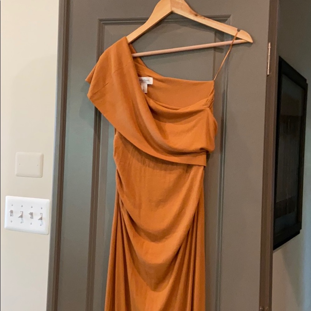 Motherhood Maternity Off the Shoulder Maxi Dress